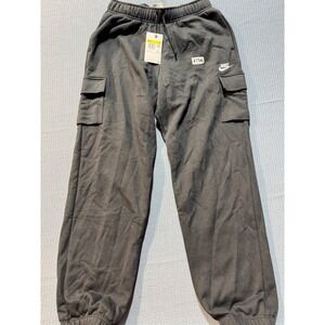 Nike Sportswear Cargo Pants Women Sz S Black Brand New
